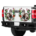 thumbnail image 2 of Lotusprinthandmade Ferret Lovers Tailgate Wrap 2 Sizes (26"x66"), Cute Ferret Tailgate Wrap, adorable ferret design truck decal, 2 of 5