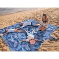 thumbnail image 3 of Manta de playa WEKAPO 276 x 244 cm impermeable a prueba de arena, 3 of 9