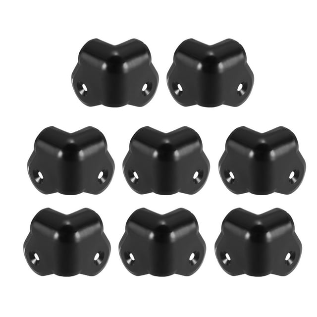 Unique Bargains Plactic Box Corner Protectors Edge Guard Protector 27 x 27 x 28mm 8 pcs