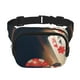 thumbnail image 1 of Balery Poker Chips Mochila Cinturón para Mujeres y Hombres, Bolsa de Cintura Impermeable de Doble Capa con Correa, 1 of 9