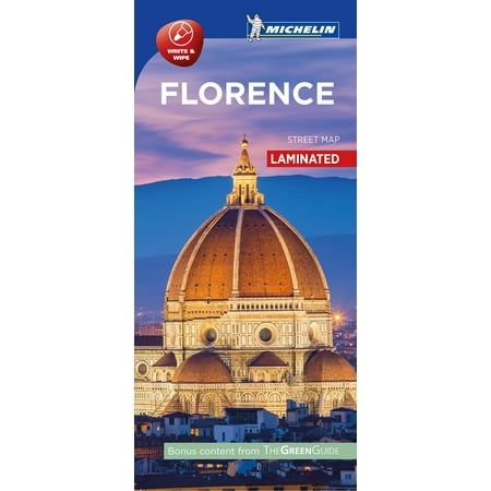 Michelin florence city map - laminated - folded map: