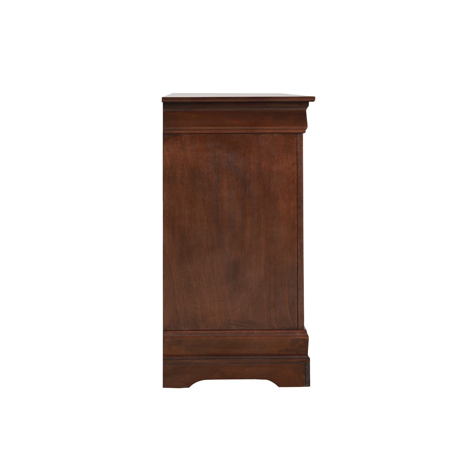Glory Furniture Louis Phillipe 6 Drawer Dresser in Cappuccino