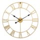 thumbnail image 1 of Reloj de pared de estilo europeo simple sala de estar reloj de hierro mudo Reloj de pared digital creativo reloj decorativo reloj transfronterizo, 1 of 6