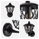 thumbnail image 5 of Farol de pared exterior, IP44, acabado negro, 10W, E27, 1 luz, 5 of 5