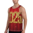 thumbnail image 2 of Cauagu Happy New Year 2025 F Print Men's Sleeveless Muscle Shirts,Tank Tops Quick Dry Workout Tank Top Gym Muscle Tee Fitness Bodybuilding T Shirt for Men-XX-Large, 2 of 7