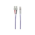 thumbnail image 2 of Intellinet Fiber Optic Patch Cable, OM4, LC/SC, 5m, Violet, Duplex, Multimode, 50/125 ��m, LSZH, Fibre, Lifetime Warranty, Polybag - Patch cable - SC multi-mode (M) to LC multi-mode (M) - 5 m - fiber optic - duplex - 50 / 125 micron - OM4 - halogen-free - violet, 2 of 5