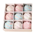 thumbnail image 2 of 9 Piece Christmas Ball Ornaments Set 3.15in Foam Tree Decorations Multicolor, 2 of 6