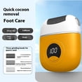 thumbnail image 1 of Electric Foot File and Callus Remover: Multi-Function Foot Scrubber for Heel and Sole, Smooth Your Feet with Ease,orange, 1 of 6