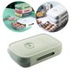 thumbnail image 5 of Caja de almacenamiento de huevos de colorfulland, 1 unidad, organizador de refrigerador, ventilación de refrigerador para 02-Verde, 5 of 9