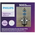 thumbnail image 1 of Philips Night Guide Platinum 9003 H4 67/60W Two Bulbs Head Light, 1 of 3