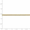 thumbnail image 5 of Leslie's Real 14kt Yellow Gold 2.5mm Solid Regular Rope Chain; 20 inch; Lobster Clasp; for Adults and Teens; for Women and Men, 5 of 5