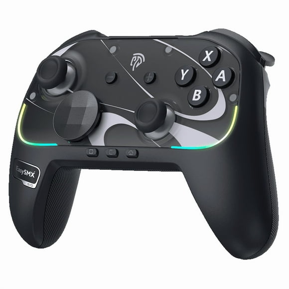 EasySMX S10 Gaming Controller for Switch 2: TMR Sticks, HD Rumble, Swappable D-pad-Midnight