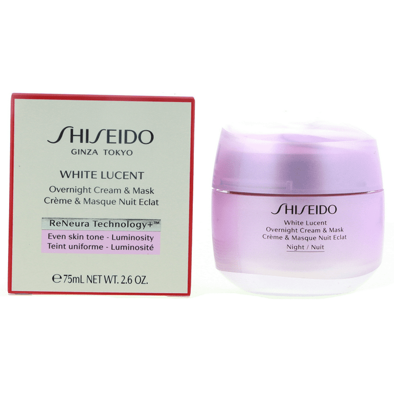 Shiseido Lucent Overnight Cream & Mask, - Walmart.com