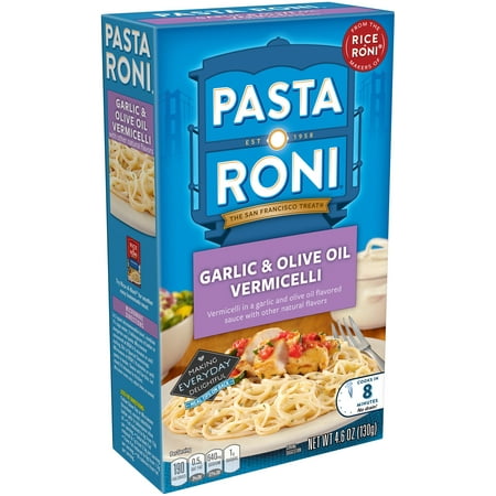 (8 Pack) Pasta Roni Garlic & Olive Oil Vermicelli, 4.6 oz.