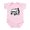 Petal Pink, variant on CafePress - Carwash Infant Bodysuit - Baby Light Bodysuit, Size Newborn - 24 Months