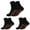 Black, variant on pxiakgy socks for women self-heating warm winter pairs 3 heated tourmaline socks comfortable socks white + one size