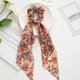 thumbnail image 1 of Santa Claus Bows Hair Scrunchies Long ribbon Ponytail Scarf Hair Tie Women Girls Elastic Hair Bands Christmas Hair Accessories, 1 of 4