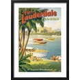 thumbnail image 2 of Art.com Fort Lauderdale, Florida Art Print by Kerne Erickson, Black Frame Wall Art, 17" x 23", 2 of 5