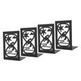 thumbnail image 3 of Uds. Sujetalibros de Metal almacenamiento ordenado ajuste arbitrario bordes más suaves sujetalibros innovadores decorativos para el hogar escuela reloj de arena, 3 of 5
