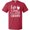 Red, variant on Inktastic Life is Better with Chickens T-Shirt