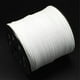 thumbnail image 3 of Faux Suede Cord Faux Suede Lace One Side Covering with Imitation Leather White 2.7x1.4mm about 98.42 yards(90m)/roll, 3 of 9