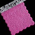 thumbnail image 4 of Rodillo para amasar con patrón de fondant, rodillo para amasar con relieve para fondant, herramienta para hornear Transparente 16cm, 4 of 9