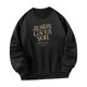 thumbnail image 5 of Sudadera de cuello redondo para mujer, suéteres de cuello redondo de moda de invierno para pesca deportiva Negro, 5 of 7