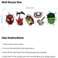 thumbnail image 4 of New Spiderman Wall Stickers Spidey Wall Decals Cartoon Kids Room Decor For Boys Room Bedroom Living Room Home Decor Stickers, 4 of 4