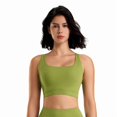 thumbnail image 4 of Womens Sports Bras Sports Fitness Bra Yoga Running Bra Dry Wicking Bra Bras for Women No Underwire Green S, 4 of 7