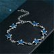 thumbnail image 1 of Pulsera ajustable para el tobillo del océano, delfín/estrella de mar/tortuga marina/arena, 1 of 4