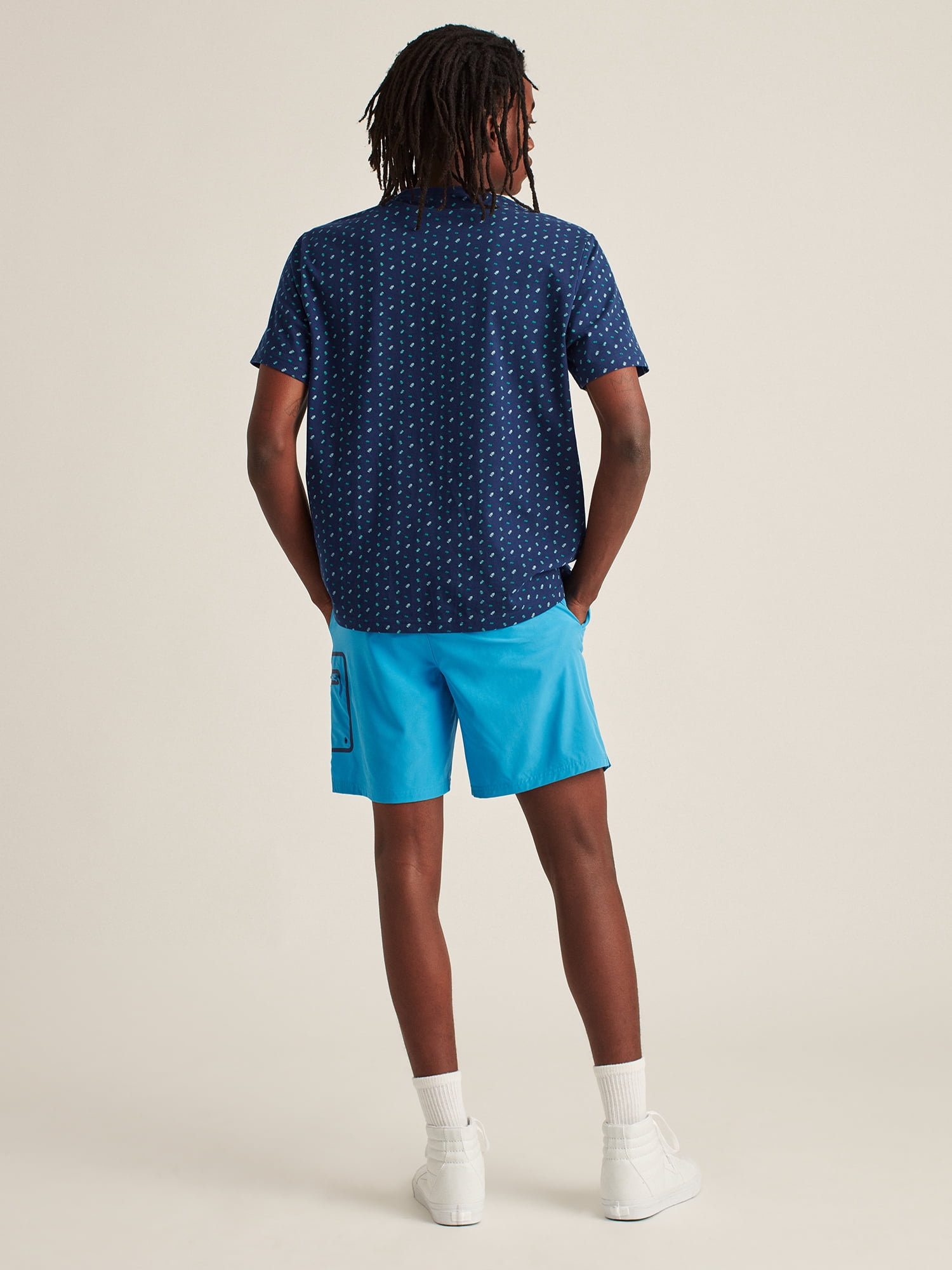 Bonobos Fielder Men's and Big Men's Short Sleeve Mini Tree Graphic Tee, up to 3XL