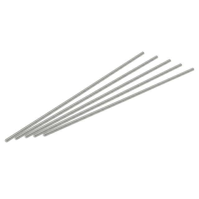 Unique Bargains Tige Entièrement Filetée M3 x 150 mm en Acier Inoxydable 304, Filets à Droite, Lot de 15