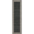 thumbnail image 1 of Unique Loom Tapis de Course Design Athens 2' 7 x 10' Charbon/beige, 1 of 1