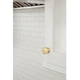 thumbnail image 2 of Amerock Chalice 1-1/4 inch (32mm) Diameter Champagne Bronze Cabinet Knob, 25 Pack, 2 of 4