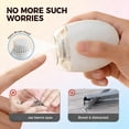 thumbnail image 4 of Electric Nail File,2026 New Universal Automatic Clipper with LED Light & 3 Speeds, Safe Nail Grooming Tool for Toenail Fingernail Home Office Salon(3 PCS), 4 of 17