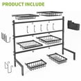 thumbnail image 2 of Over The Sink Dish Drying Rack, 24.8"-35.4" Expandable Length & Height,3-Tiers Large Dish Drying Rack Stainless Steel Dish Racks for Kitchen Counter, 2 of 10