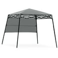 thumbnail image 2 of Patiojoy 7x7 FT Pop-up Canopy Portable Outdoor Offset Tent w/Carry Bag Grey, 2 of 10