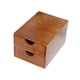 thumbnail image 5 of Cajón de almacenamiento para cápsulas de café, soporte para cafetera, ahorro de espacio, madera, café Doble capa, 5 of 9