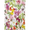 thumbnail image 2 of GZHJMY Colorful Flowers Butterfly Rectangle Tablecloth Washable Wrinkle Resistant Fabric Table Cover Decorative Table Cloth for Patio Wedding Dining Banquet Parties 60"x90" Home Decor, 2 of 7