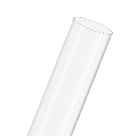 1-Pack Clear Rigid Acrylic Pipe, 66mm[2.6"] ID x 70mm[2.76"] OD Plastic Round Tube for Water Cooling System/Lamps/Fountains/Aquariums [305mm/12IN]
