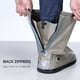 thumbnail image 2 of TFixol Fundas impermeables para zapatos con reflectores Fundas para zapatos de lluvia ajustables para, 2 of 8