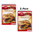 thumbnail image 4 of Betty Crocker Delights Peanut Butter Cookie Brownie Bar Mix, 2 Pack, 17.2 oz., 4 of 5