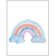 thumbnail image 2 of PI Juvenile 25x32 Black Ornate Wood Framed with Double Matting Museum Art Print Titled - Happy Rainbow, 2 of 4