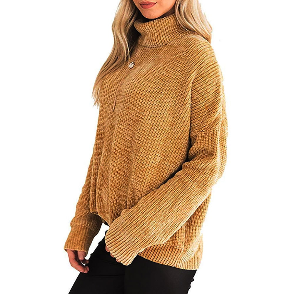 half sleeve turtleneck sweater