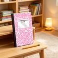 thumbnail image 4 of Writing Journal,Composition Notebook,Wide Ruled,A5 Notebook Paper,Sewn Notebook,A5 Notebook,Marble Colors Notebook,Green A5 Stitched Notebook With 30 Sheets (60 Pages) And 12 Sharpened Wooden Pencils, 4 of 9