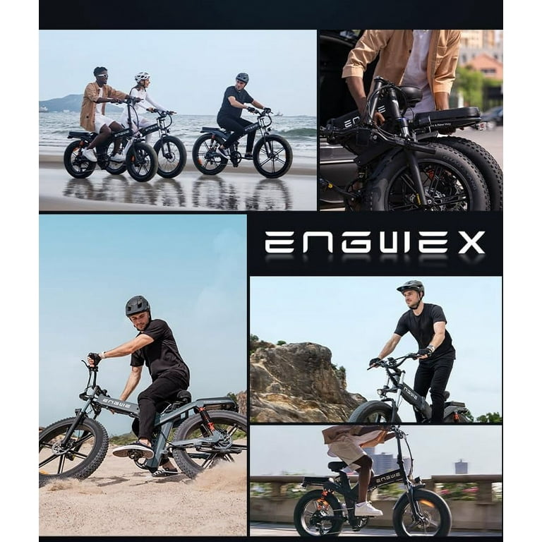 Engwe M20 Electric Bike, 20''Electric Bike for Adults,750W Motor 19.9MPH  ,48V 13AH 1 Battery, Green 
