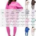 thumbnail image 3 of Mifsaly Track Suits 2 Piece Set for Women Loose Crewneck Sweatshirts and Base Leggings Fall Winter Daily Athletic Running Lounge Matching Outfits, 3 of 7