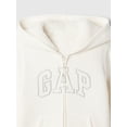 thumbnail image 2 of Sudadera GAP para Bebés Niña con Logo y Cierre Completo en Marfil Hielo 2 Años, 2 of 2