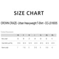 thumbnail image 3 of Crown Craze® Urban Heavyweight Boxy fit Short Sleeve Bulk T-Shirt for Men, 100% Cotton Assorted Crewneck Tees, (Dark Color 6 Pack, L), 3 of 6