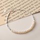 thumbnail image 4 of Pulsera de perlas irregulares de plata esterlina S925 --- Código de modelo 9765, 4 of 4